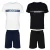 JOOP! Pyjama kort  navy / lichtblauw / zwart / wit