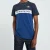 The North Face Heren Geweven Colour Block T-shirt Blauw