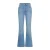 Claudia Sträter high waist flared jeans medium blue denim