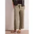 Street One Dames Gevormde broek Wide Legs in Beige
