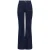 ONLY Onlcypress Rinse Hw Pocket Flare Dnm Pim flared jeans – donkerblauw