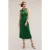 Motivi Jersey Dress With Knot Green
