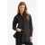 Anytime oversized poplin blouse zwart