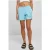 Urban Classics Ladies Towel Shorts Balticblue