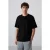 Oversized Katoenmix T-Shirt met Ronde Hals en Pocket
