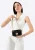 Wittchen Dames Mini Crossbody Tas in Glanzend Eco-Leer Zwart