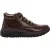 Donnay Heren Lederen Chukka Laarzen (Donkerbruin)