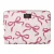 Wouf Laptoptas  lichtrood / offwhite