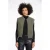 Rino & Pelle Elona.5002611 rino en pelle short waistcoat green ash