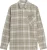 SCOTCHSODA Overhemd Check Flannel relaxed fit Beige heren