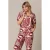&Co Woman top met print – donkerrood