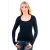 Garage Women Longsleeve T-Shirt Round Neck Navy (art 0704)