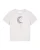 Watapparel Shirt ‘Mandala Moon’  lichtgrijs / zwart