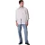 Calvin Klein Heren Chambray Overhemd (Krijt)