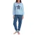 Winterpyjama KLP2 van pluche katoen voor dames