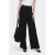 ONLY wide leg regular waist casual broek zwart