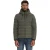 No Excess Jacket hooded short fit padded army