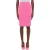 Moschino Stretch Viscose CrÊpe Skirt Pink