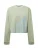 ABOUT YOU Limited Sweatshirt ‘Mio’  blauw / mintgroen / wit