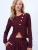Trend Alaçatı Stili Shirt  bourgogne