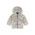 Babyface imitatiebont winterjas met print – crème
