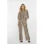 Geisha straight regular waist broek zand