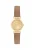 FURLA Analoog horloge ‘Twist’  lichtbruin / oranje