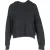 Nanushka Ribbed-Bnited-Knit Hoodie in Grijze Wol