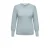ONLY CARMAKOMA pullover grijsblauw gebreid
