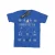 Harry Potter Jongens Kerstpatroon T-shirt (Koningsblauw)