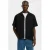Selected relaxed casual overhemd met linnen zwart