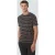 No Excess T-shirt Crewneck Multi Coloured Stripes Night
