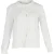 Maje blouse met ruches en knoopjes in witte katoen