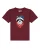 watabout.kids Shirt ‘Waschbär’  grijs / bordeaux / zwart / wit