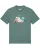 Watapparel Shirt ‘Night & Clouds’  bruin / groen / smaragd / oranje / wit