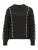 Vero Moda Petite Trui ‘VMILINA’  donkergrijs / wit