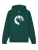 Watapparel Sweatshirt  donkergroen / wit