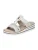 Rieker Muiltjes  lichtbeige / goud / zilver