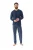 Mey pyjama yacht blue, Effen