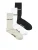 JACK & JONES sokken JACSOHO – set van 3 beige/wit/zwart
