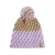 Protest pompon muts PRTHiker lila/beige