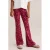 WE Fashion flared legging met print – rood