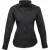 Premier Dames/Dames Popeline Blouse met Lange Mouwen (Zwart)