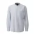 Gestreepte Lange Mouwen Blouse met Hoge Kraag en Flammé Stof QS