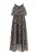 Faina Maxi jurk Dames zwart/beige