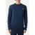 FILA Biella Slim Crewneck Knit Sweater Black Iris