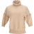 Chloé trui met ruches en korte mouwen in beige kasjmier