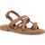 Hush Puppies Hope Leren Dames Tan Sandalen