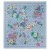 Roeckl Doek ‘GLOWING BOUQUET’  blauw / groen / lila / oranje