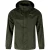 Minoti Waterdichte heren fleece gevoerde Packaway jas (Kaki Groen)